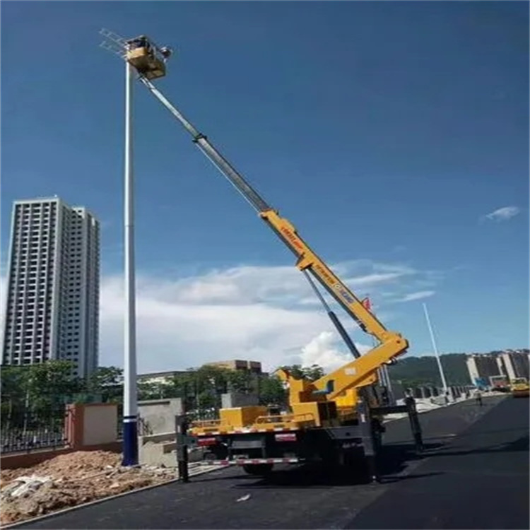 建瓯维修路灯的曲臂升降车出租